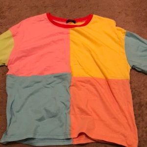 Color block tee